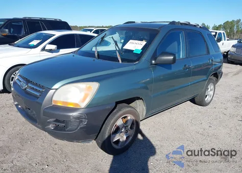 2005 Kia Sportage Lx из США, поврежденный, VIN KNDJF724257110588